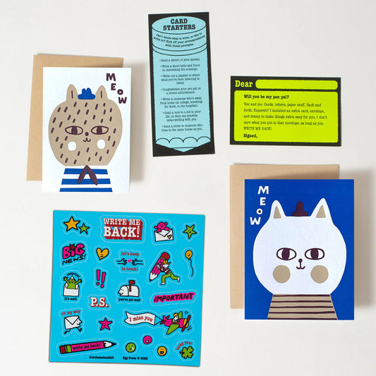 Pen Pal Kit ~ BFF Dog & Cat
