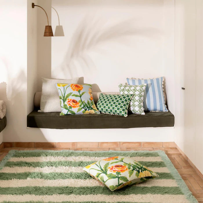 Lani Floral Sage 60cm Cushion