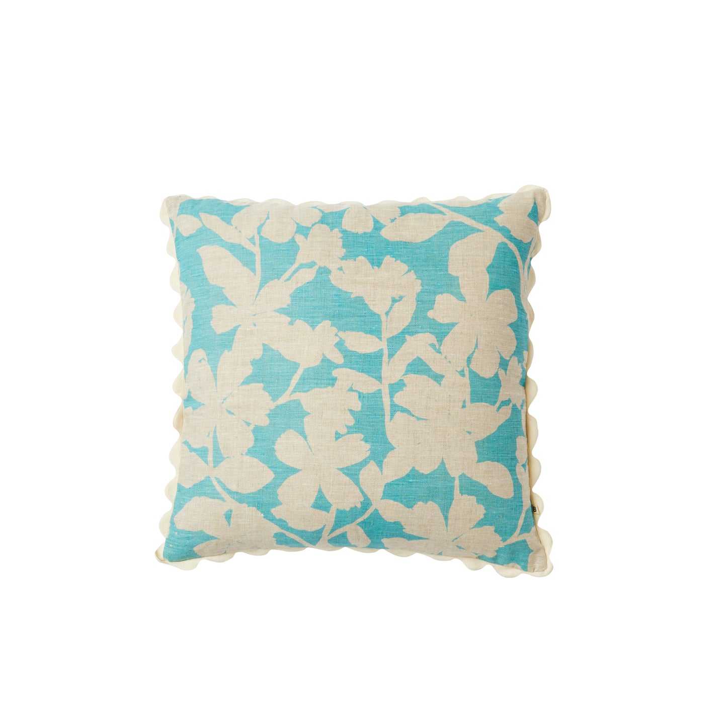 Geranium Turquoise Cushion 60cm