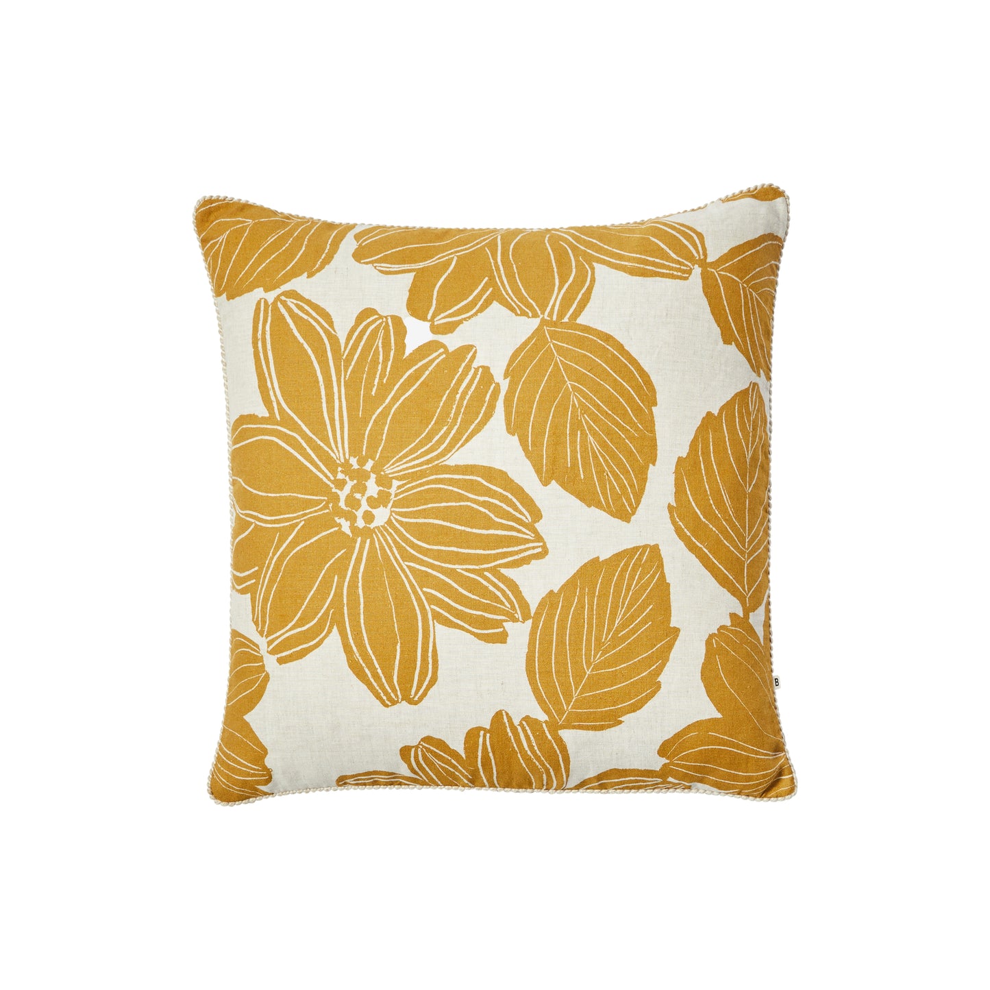 Margot Mustard 60cm Cushion