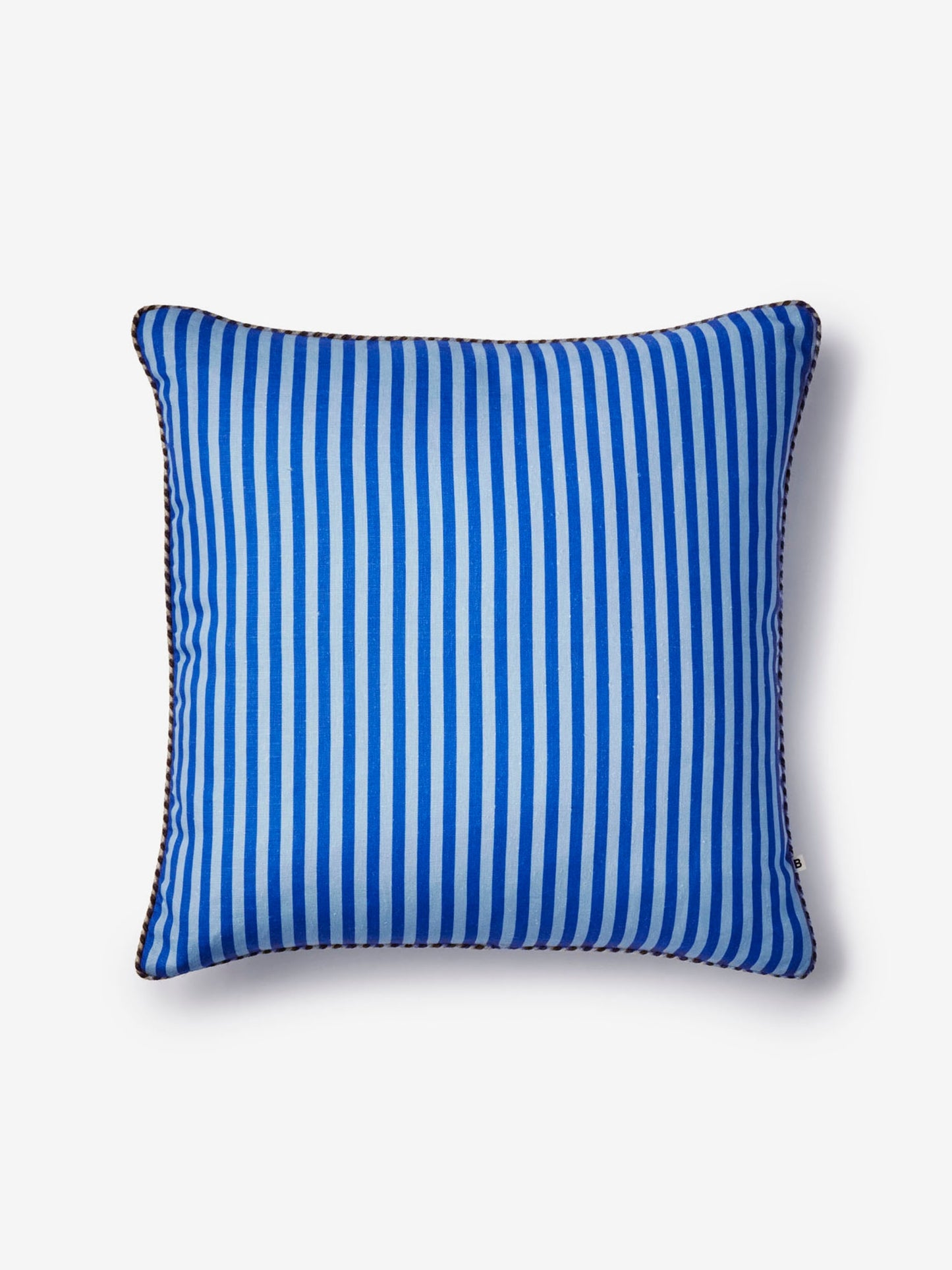 Pinstripe Blue 60cm Cushion
