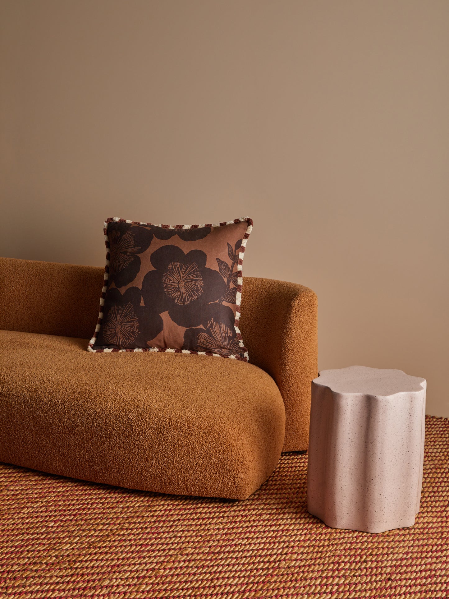 Jardin Brown 60cm Cushion