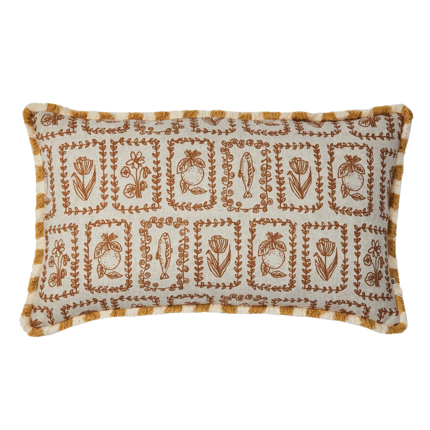 Petra Hazelnut 75x45cm Cushion
