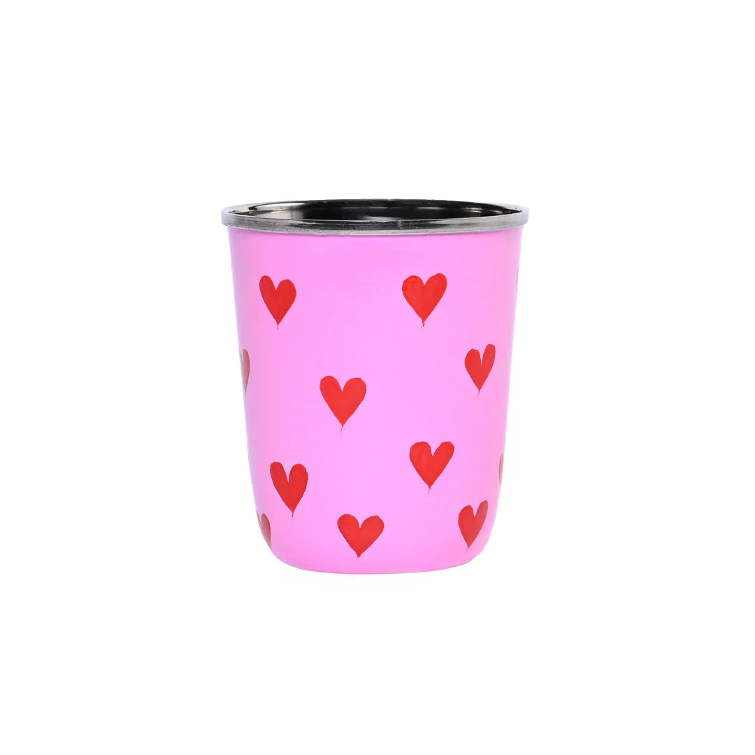 Heart Tumbler Mini Pink