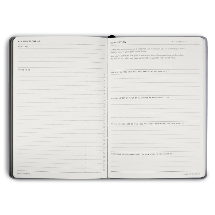 MiGoals Goals Journal A5