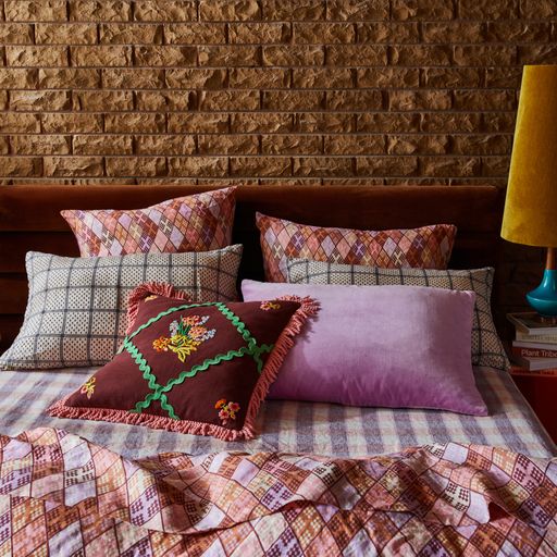 Rosalie Embroidered Cushion