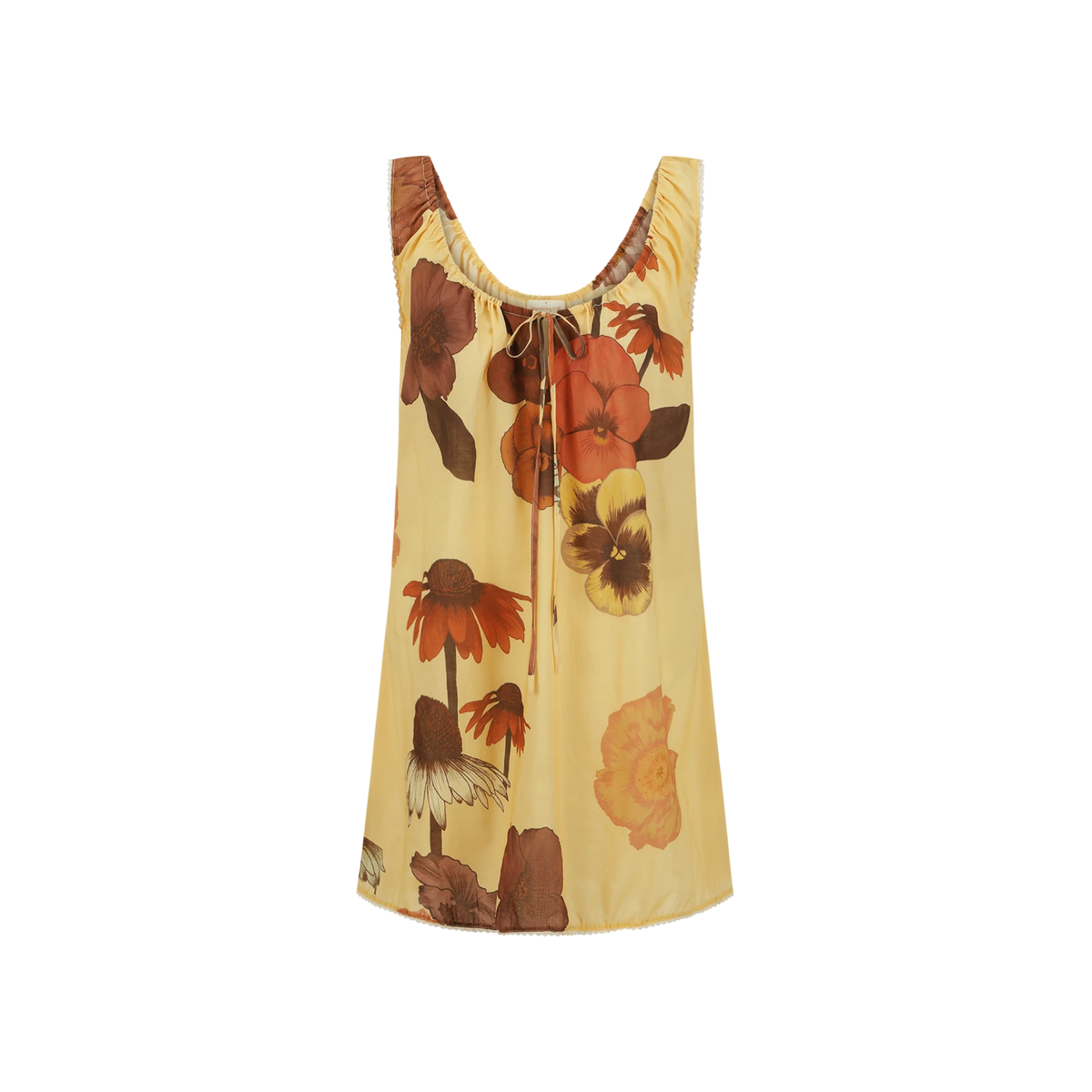 Eye of the Jungle Mini Dress - Dune