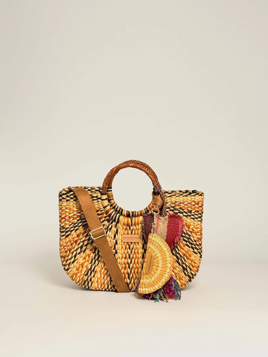 Gran Fiesta Coin Purse – Marbled Browns
