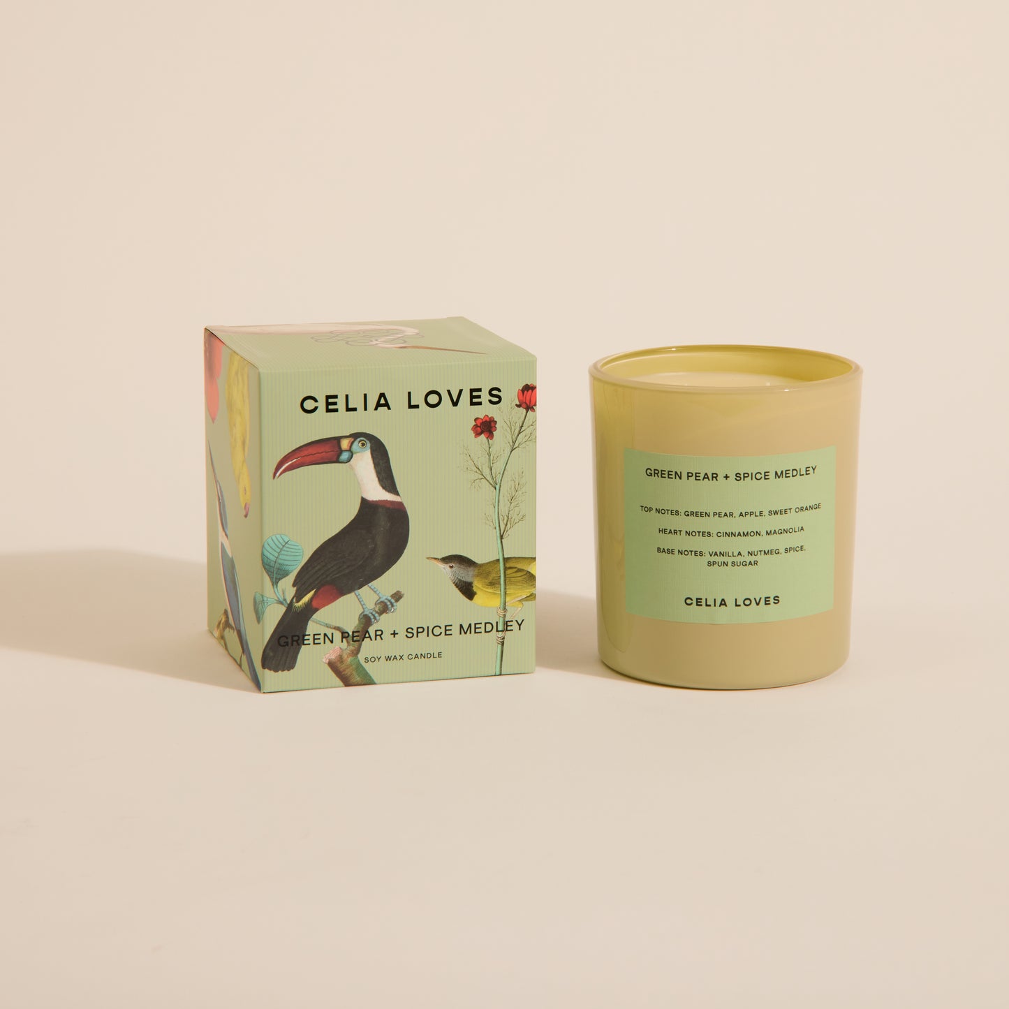 Field Notes Candle Green Pear Spice Medley 80hr