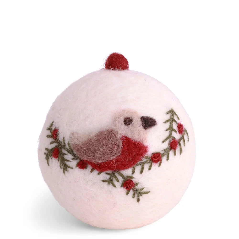 Christmas Bauble Bird