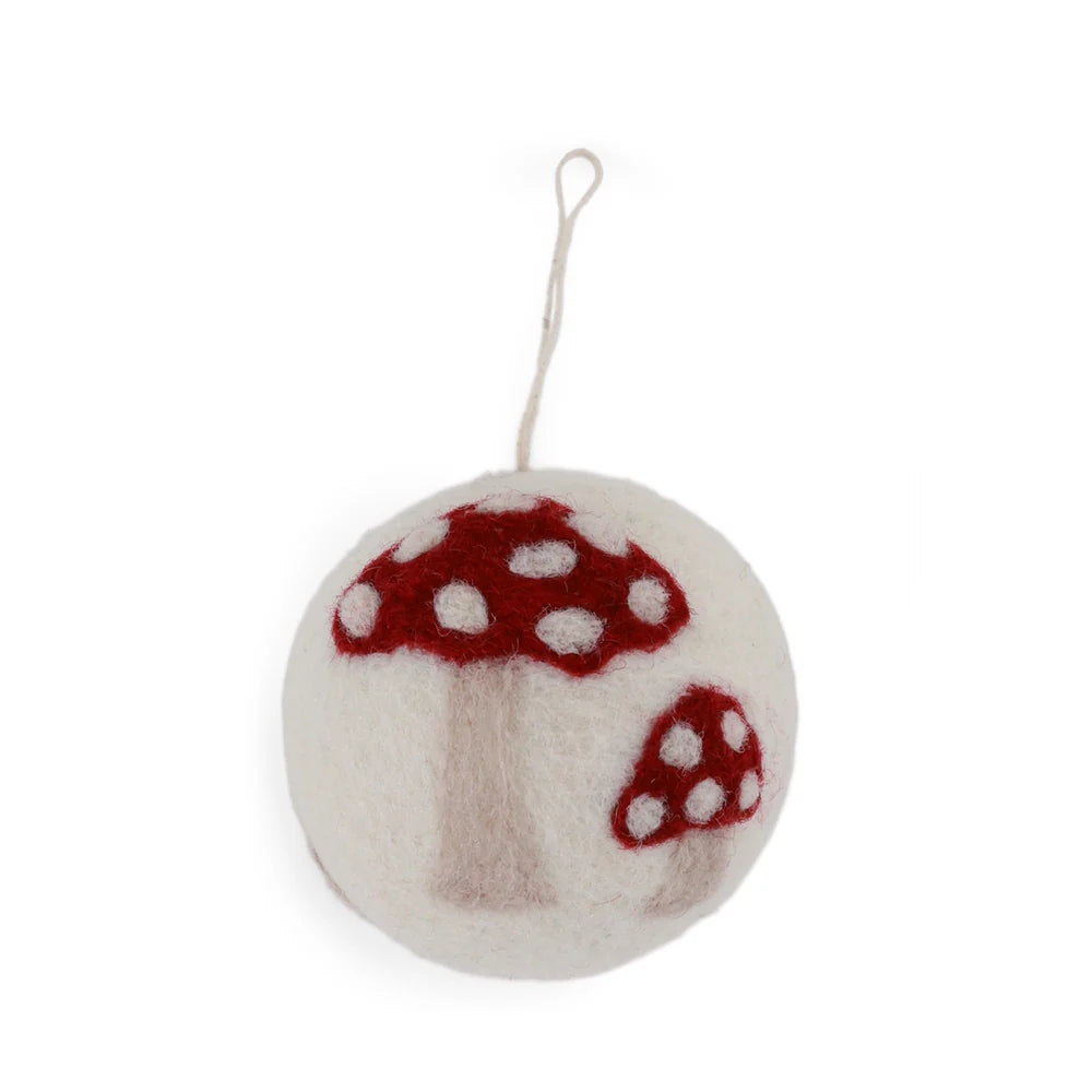 Christmas Bauble Mushrooms