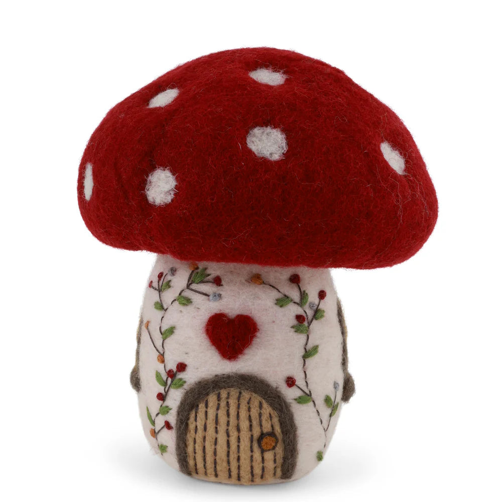 Mushroom House Decoration Big