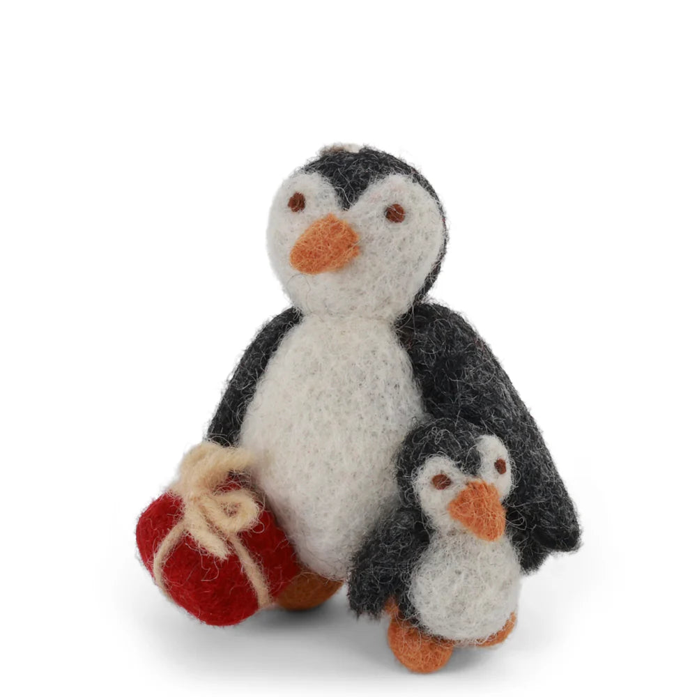 Penguin with Baby Decoration