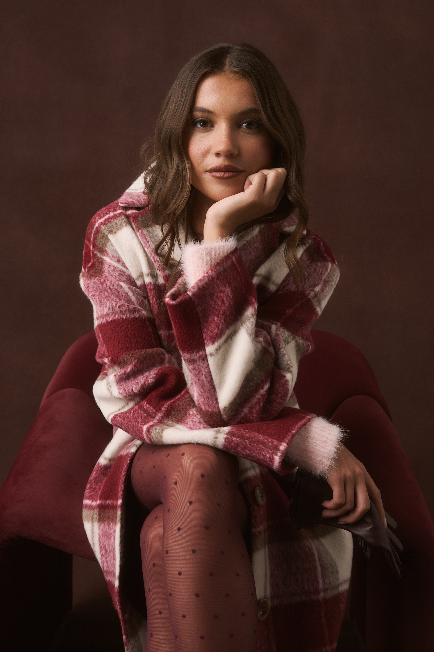 Margot Pullover ~ Mulberry