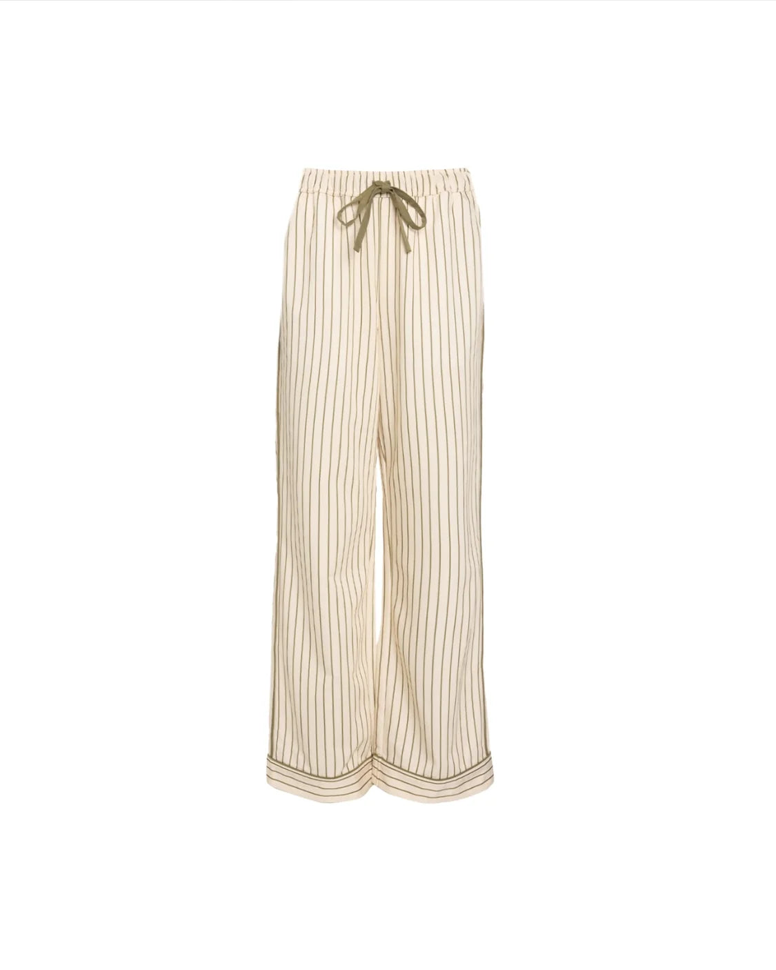 Sleep Pants - Matcha Stripe