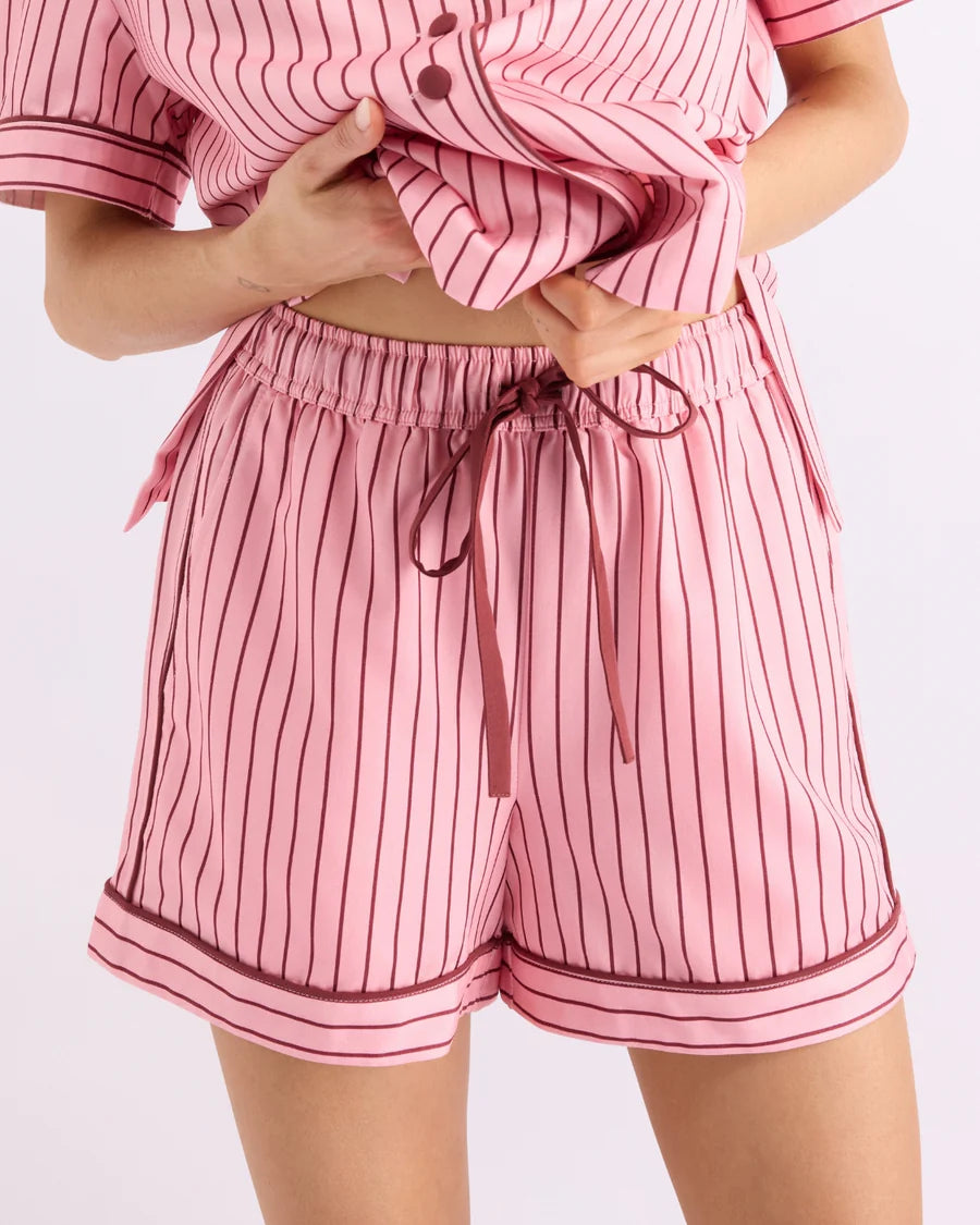 Sleep Shorts - Rocky Road Stripe