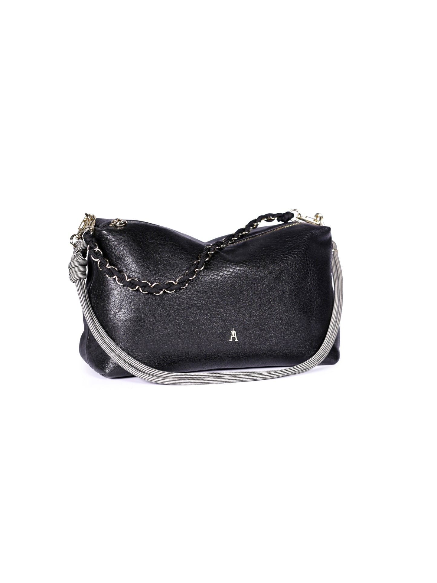 Halo Leather Bag ~ Bubble Noir