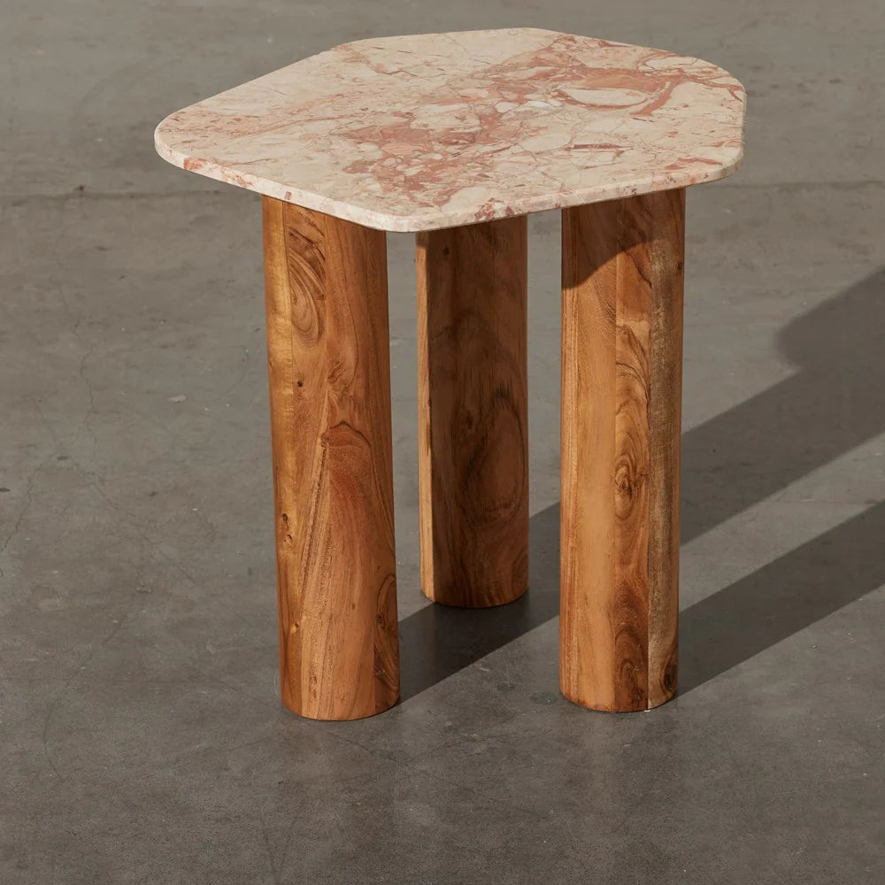 Waverly Table Pink Lagoon