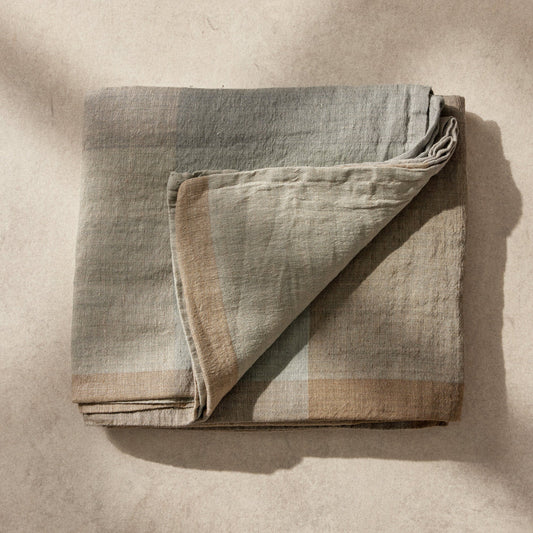 Harriet Tablecloth Moss 160x260