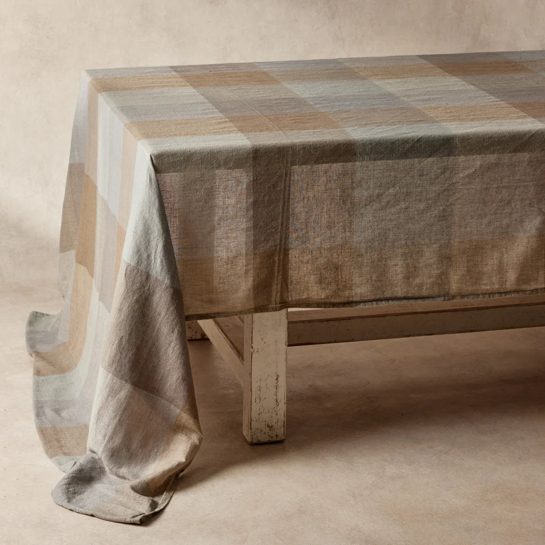 Harriet Tablecloth Moss 160x260