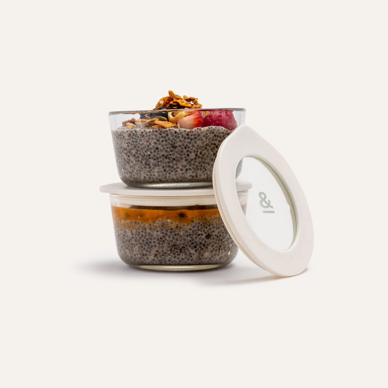 Glass Dip Bowls Set of 2