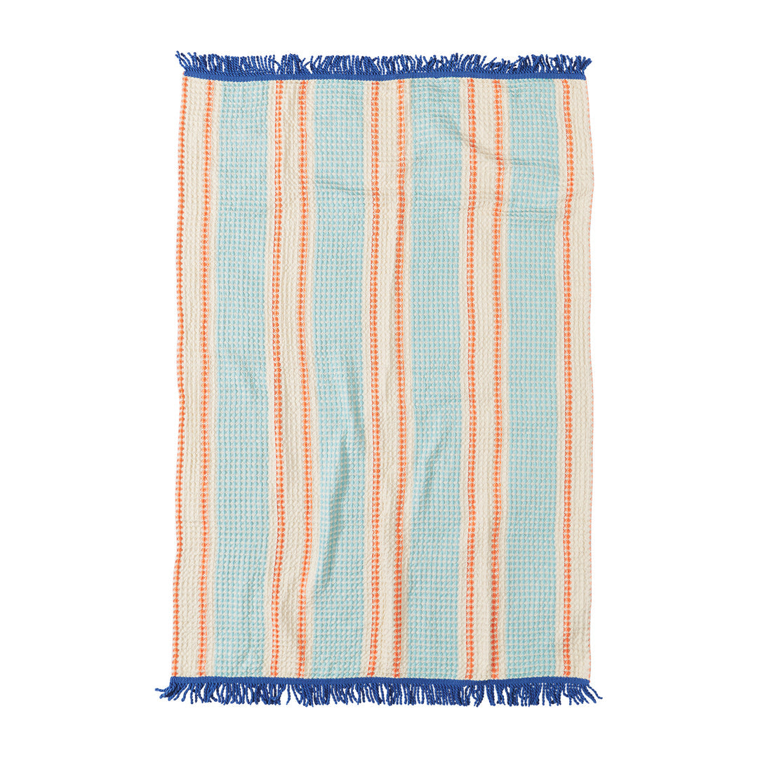 Tishy Waffle Bath Sheet Hydrangea
