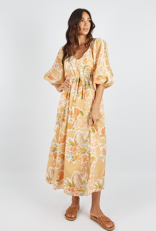 Cameo Maxi Dress Tropical