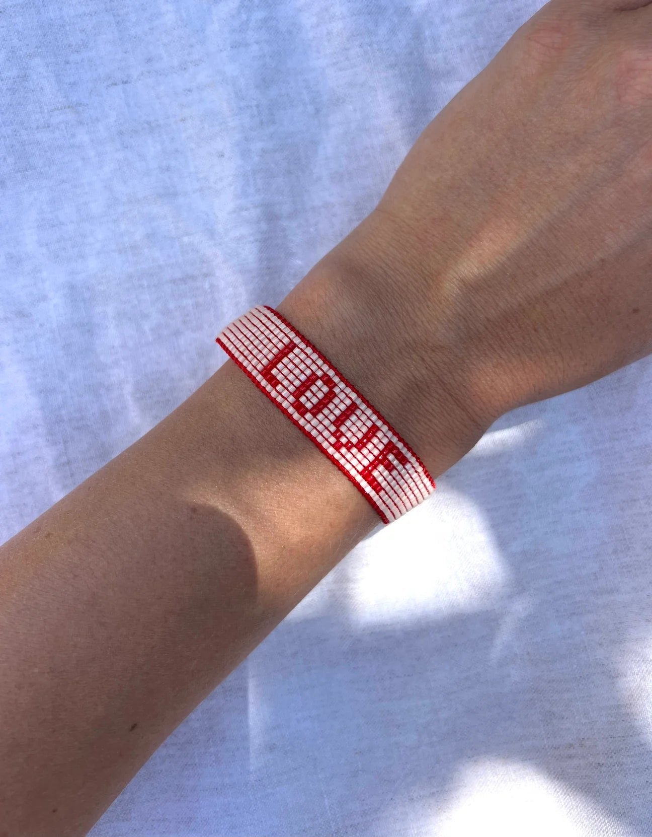 Love Beaded Bracelet