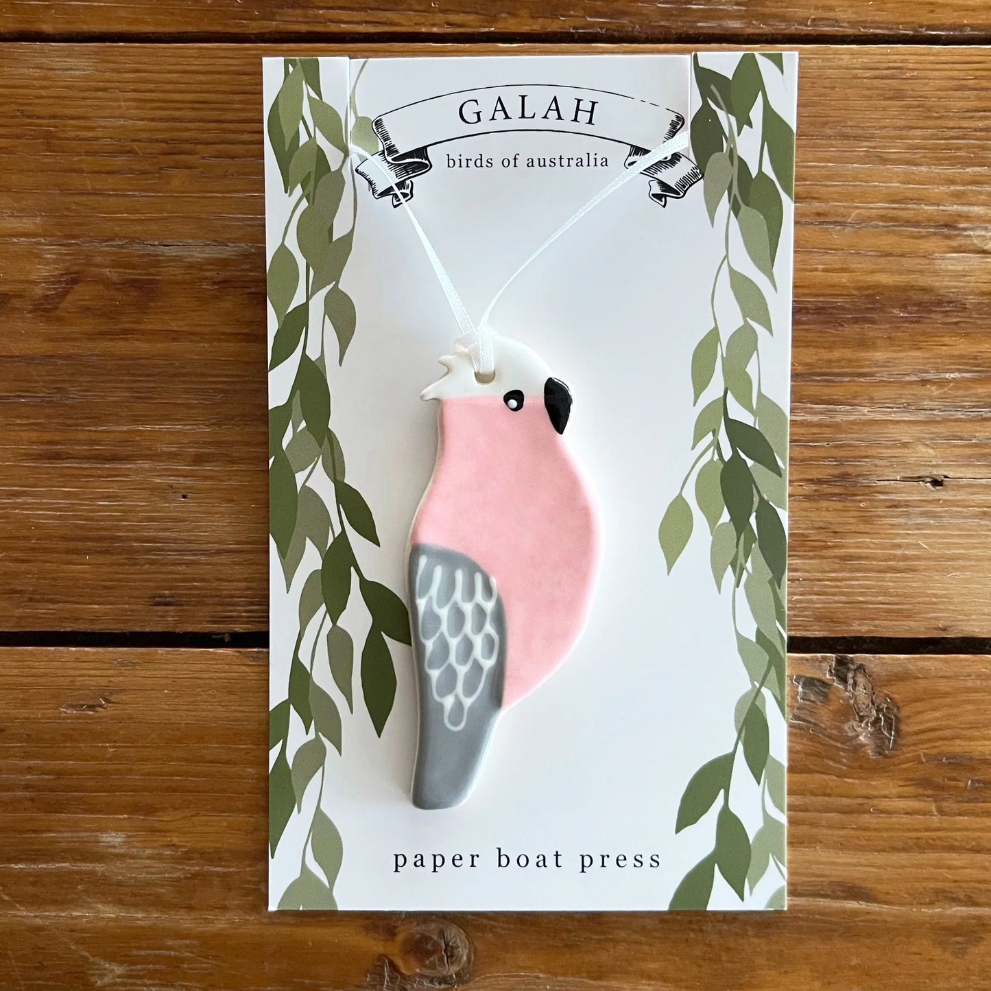 Galah Ceramic Ornament
