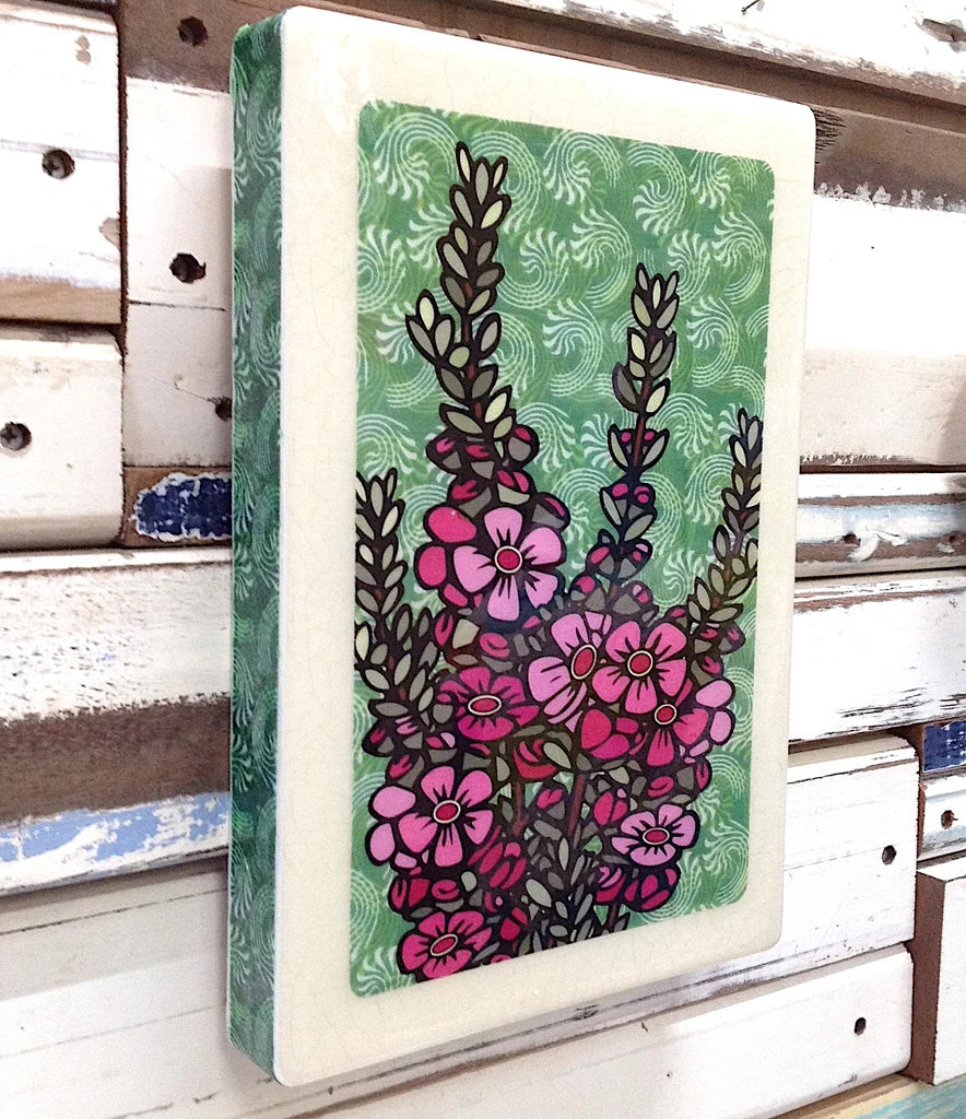 Geraldton Wax Maxi Art Tile