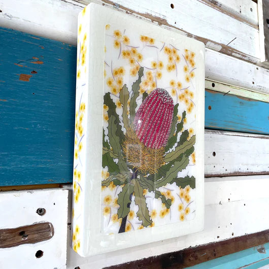 Banksia Menziesii Maxi Art Tile