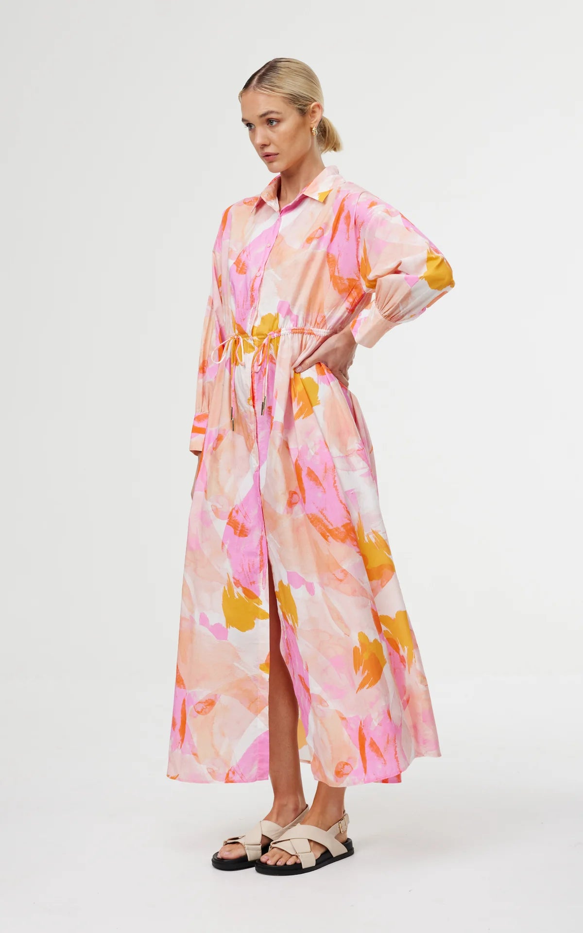 Isla Shirt Dress Confetti