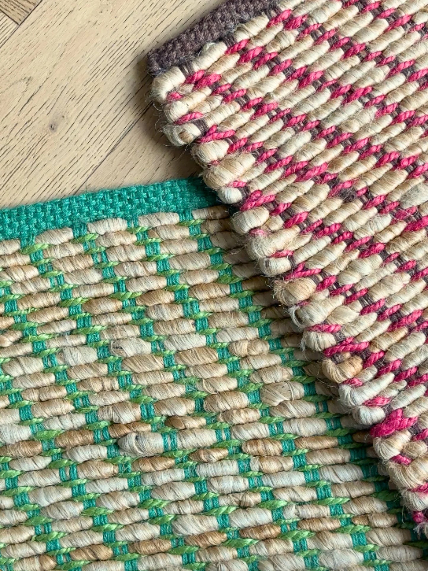 Frida Jute Mat Green