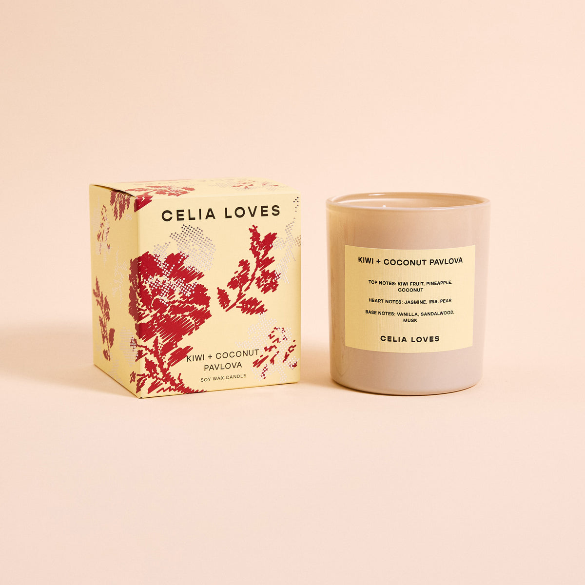 Kiwi + Coconut Pavlova Candle 80hr
