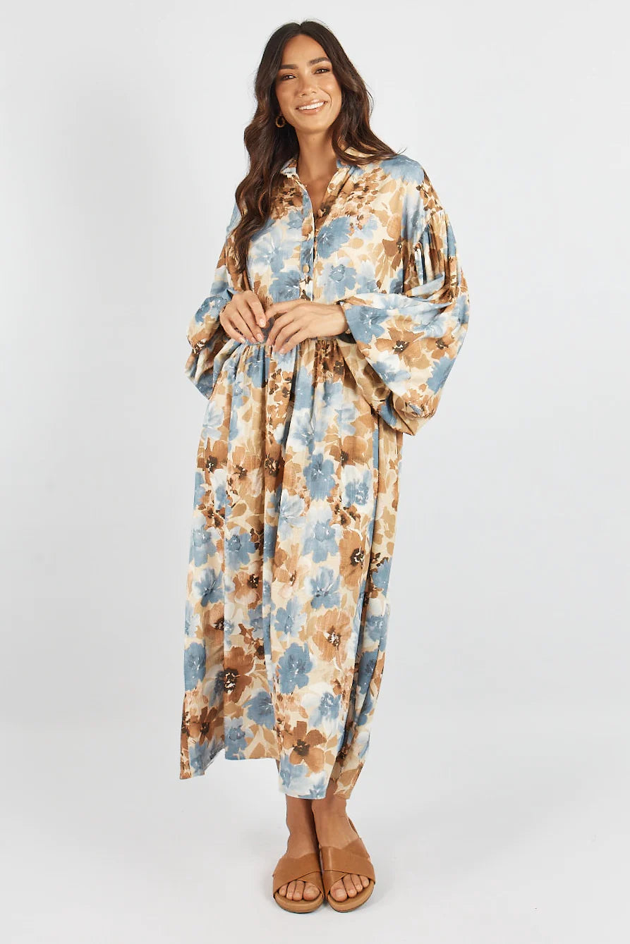 Clover Maxi Dress Poppy Floral