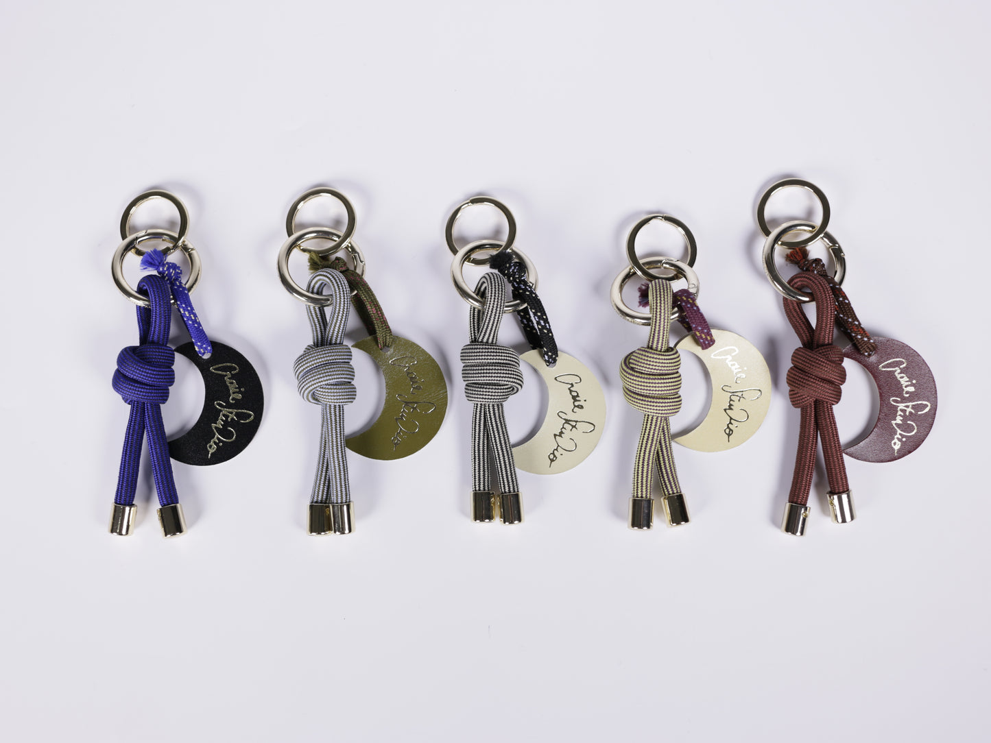 Cotton Cord Key Ring