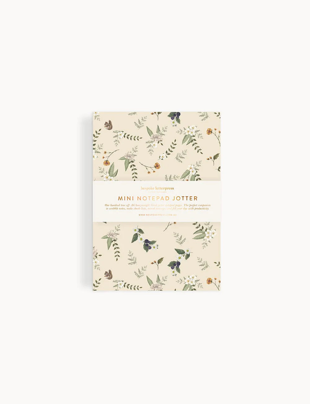 Button Fern Notepad Mini Jotter