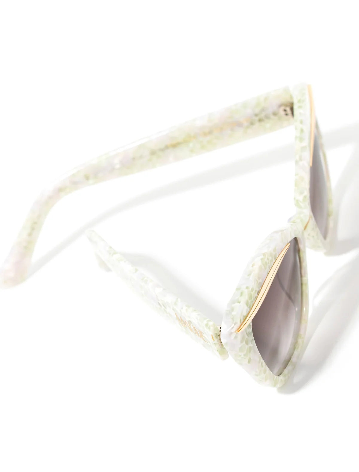 Conchella ~ White Browline sunglasses
