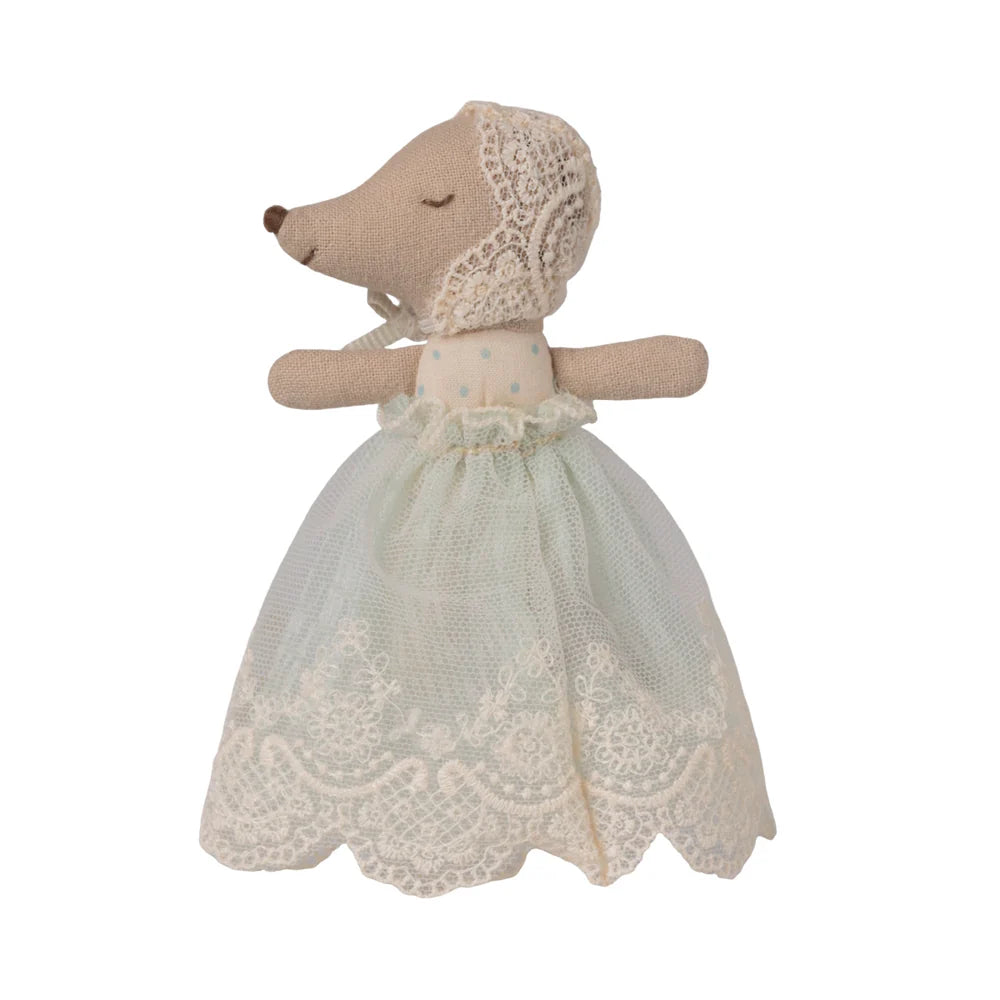 Baby Mouse in Gown Mint