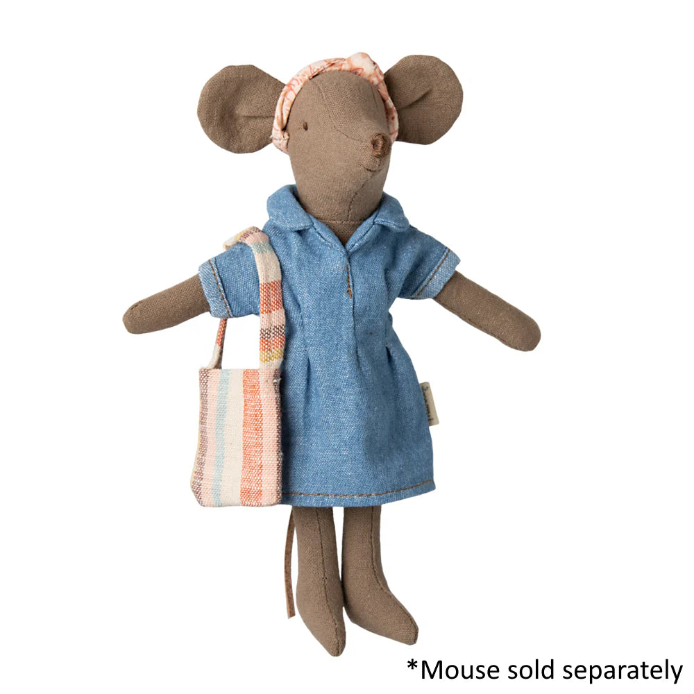 Denim Dress and Bag Mum Mouse