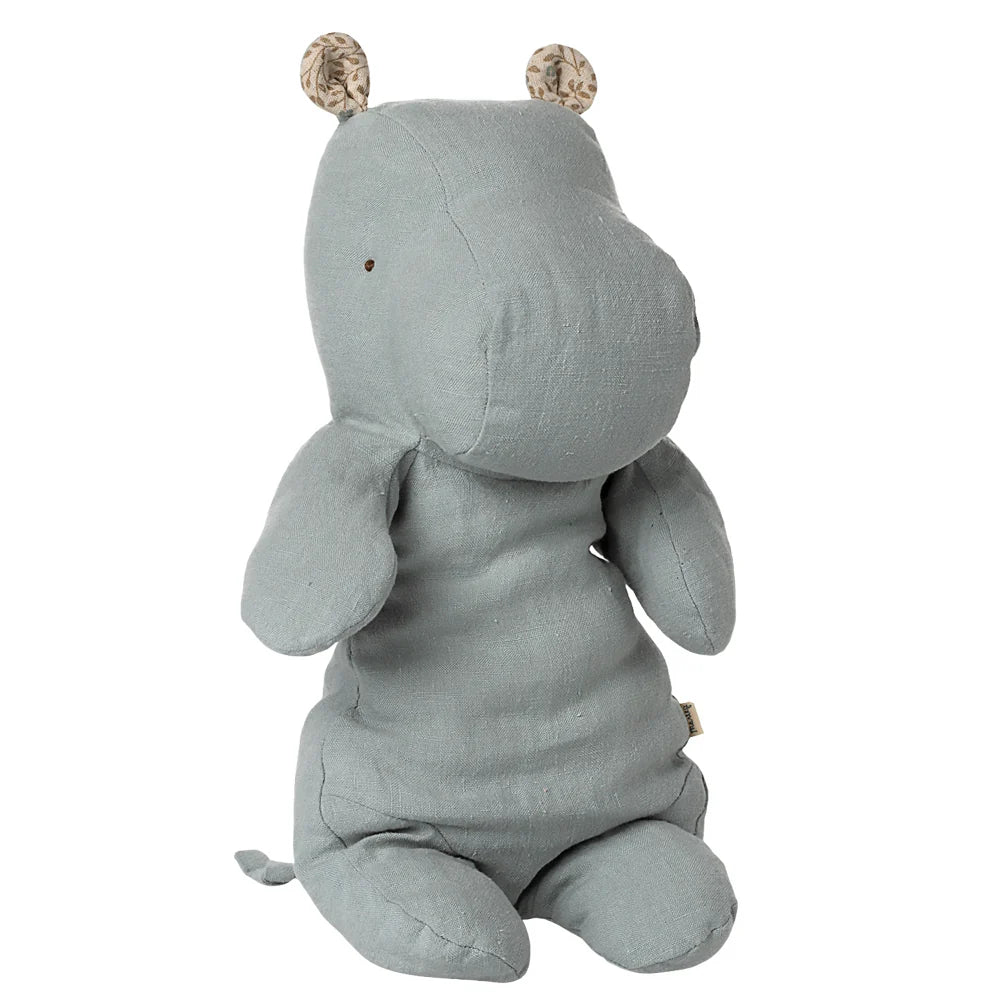 Safari Friends Hippo Medium Blue Grey