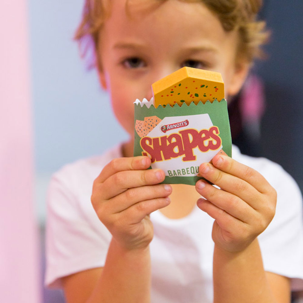 Wooden Toy Arnott's Shapes
