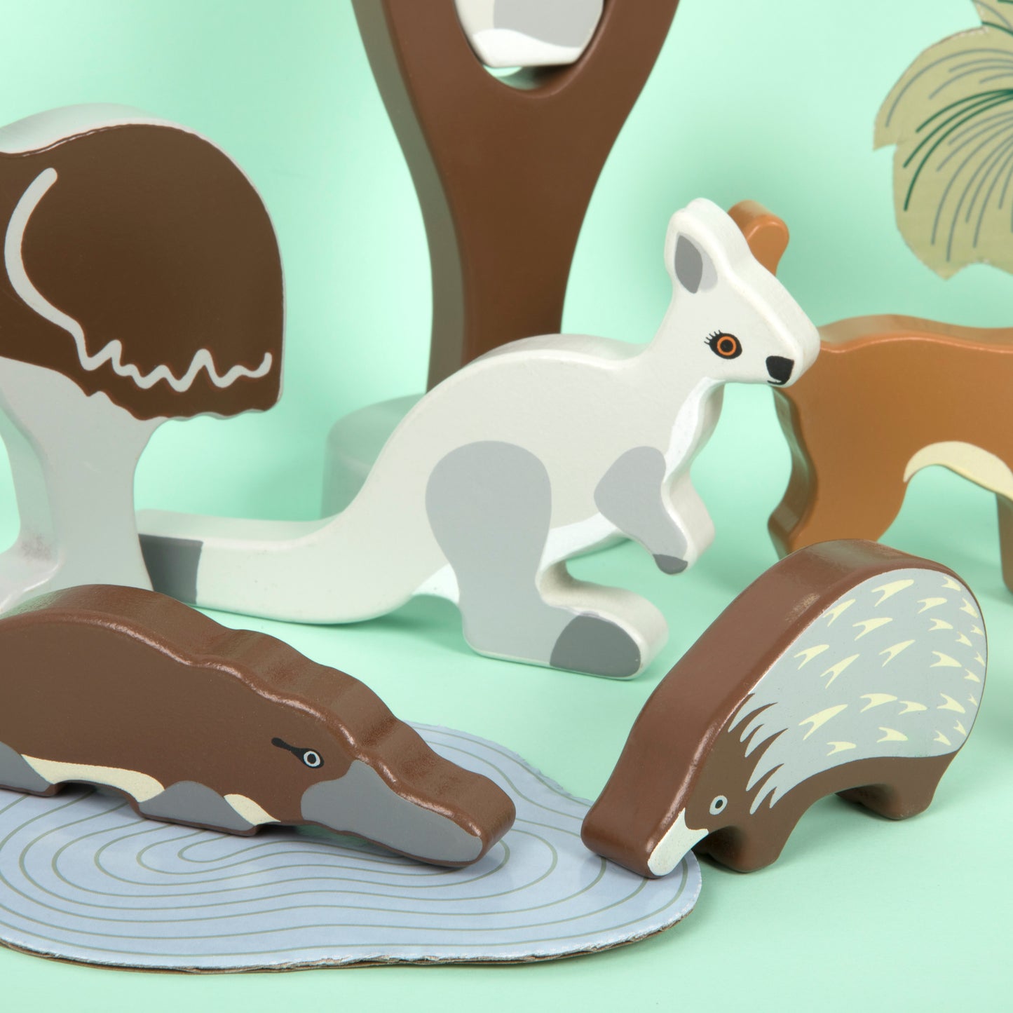 Wooden Toy Aussie Animals