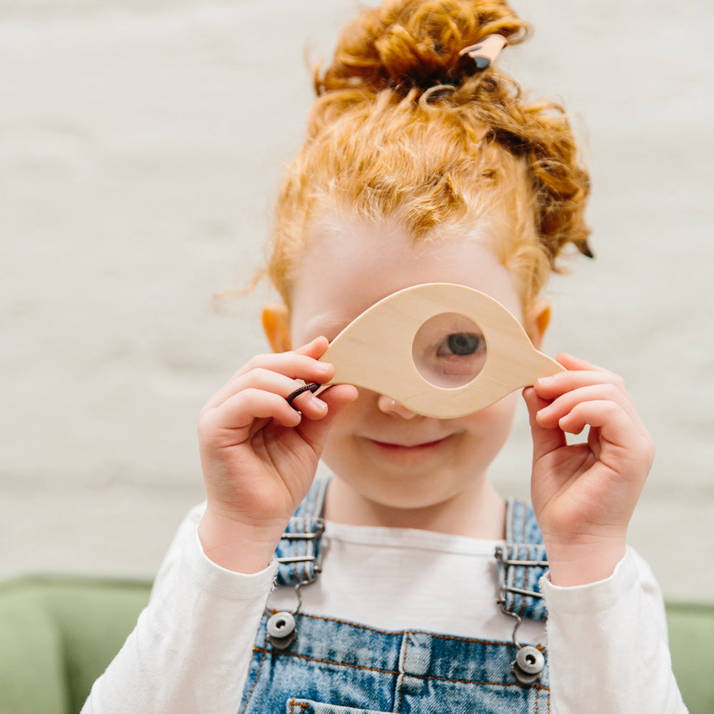 Wooden Magnifying Glass