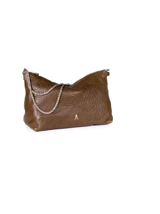 Mallow Leather Bag ~ Bubble Umber