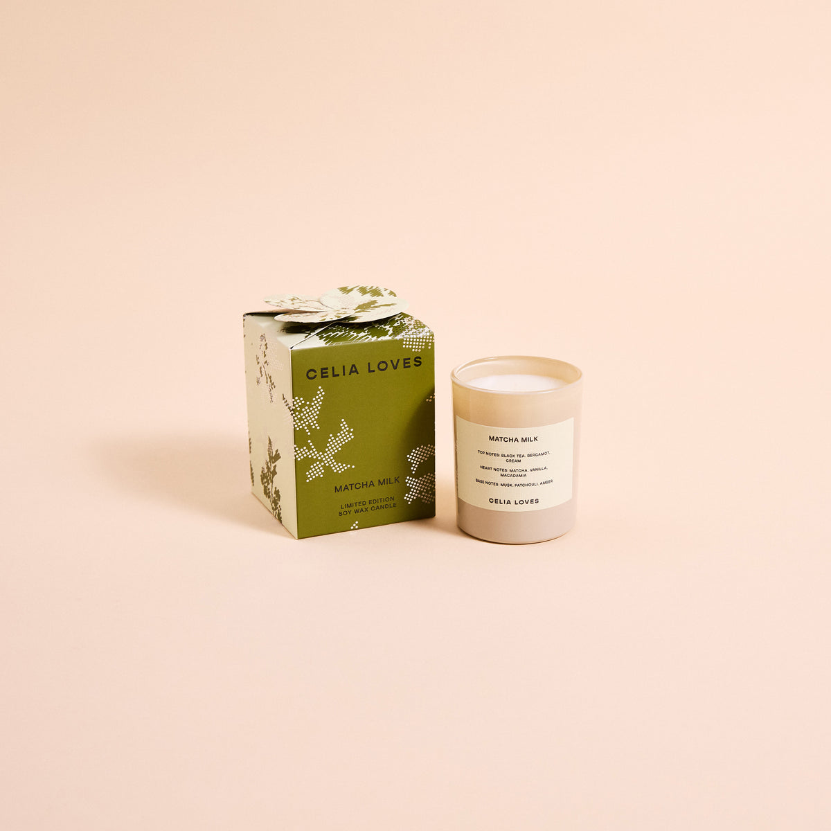 Matcha Milk Mini Candle