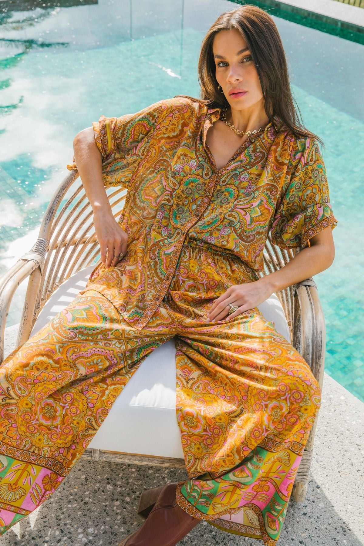 Esther Shirt ~ Cinnamon