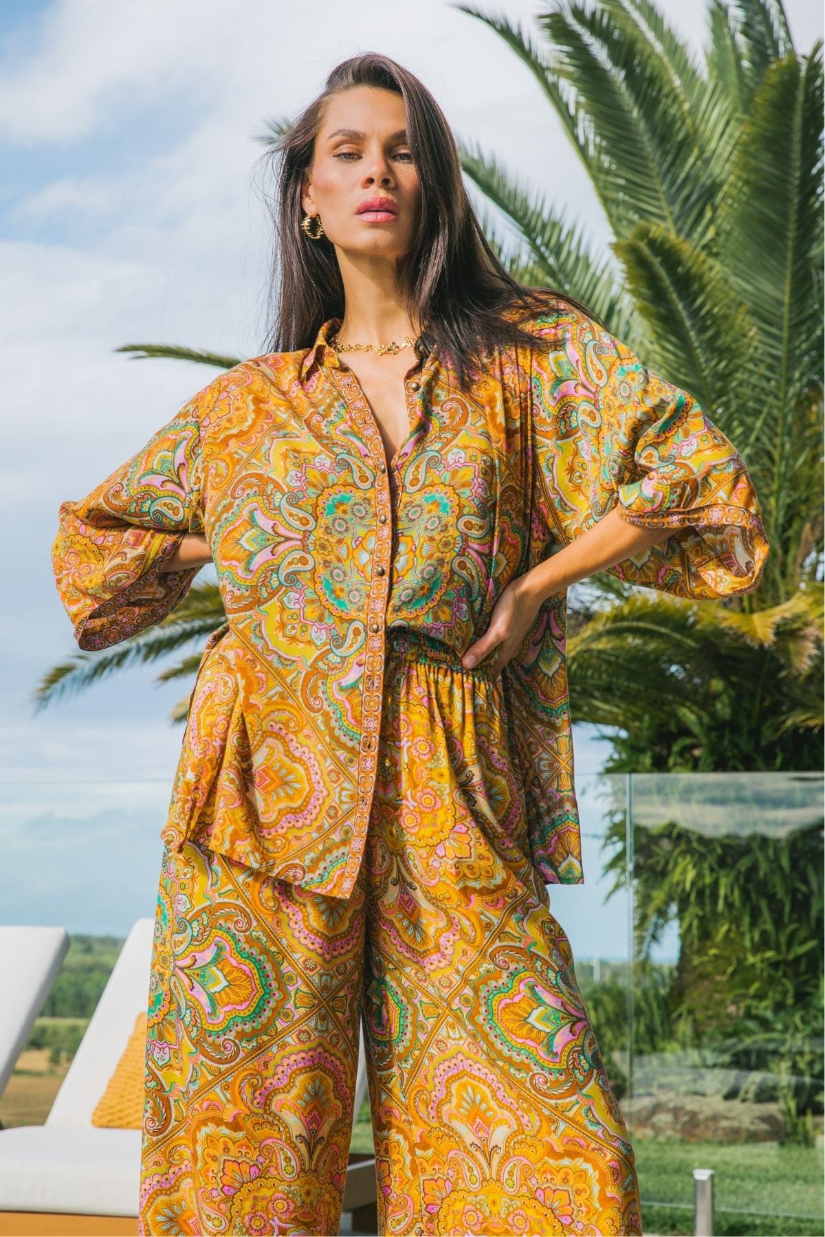 Esther Shirt ~ Cinnamon