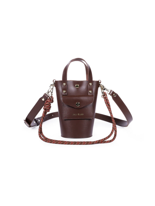 Nono Leather Bag ~ Choc