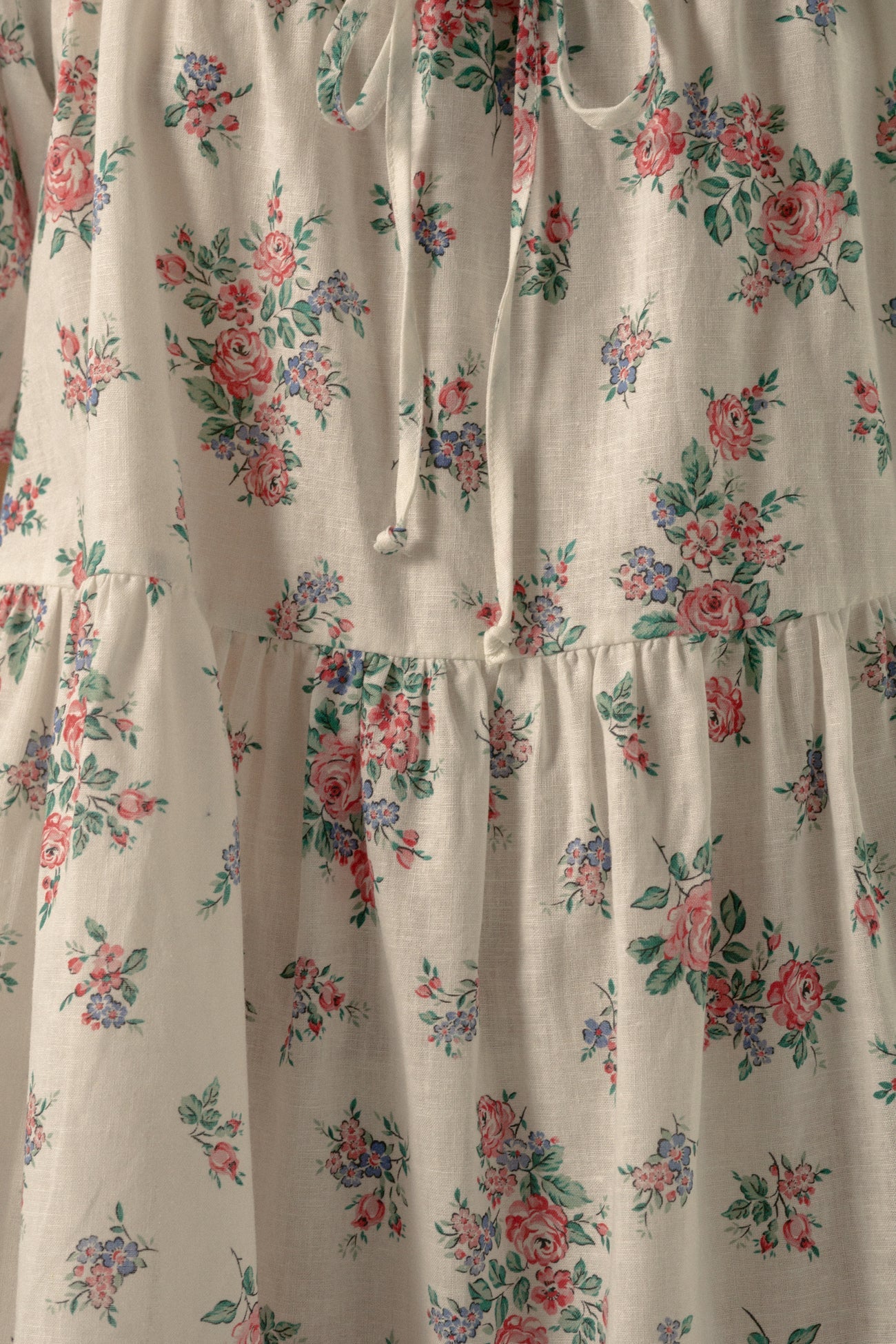 Ivy Smock Mini Dress in Ivy Lilac Garden